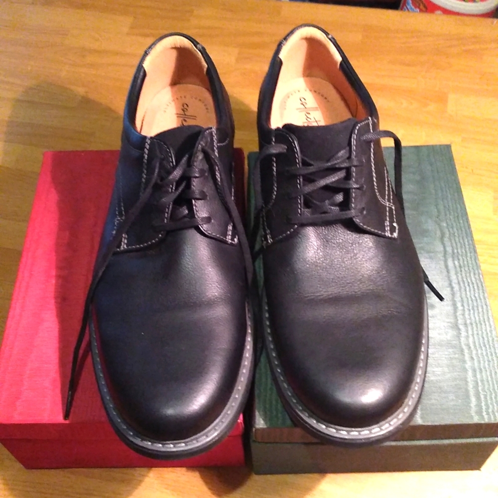 Collection by Clark's Men Kyros Plain Toe Size 14
